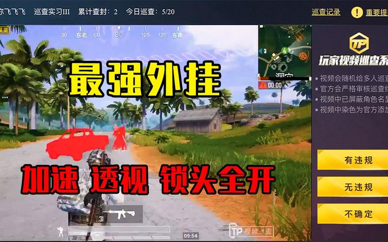 和平精英辅助【巡查员直装V1.0】人物透视 雷达预警 全车美化 枪械美化 人物加速